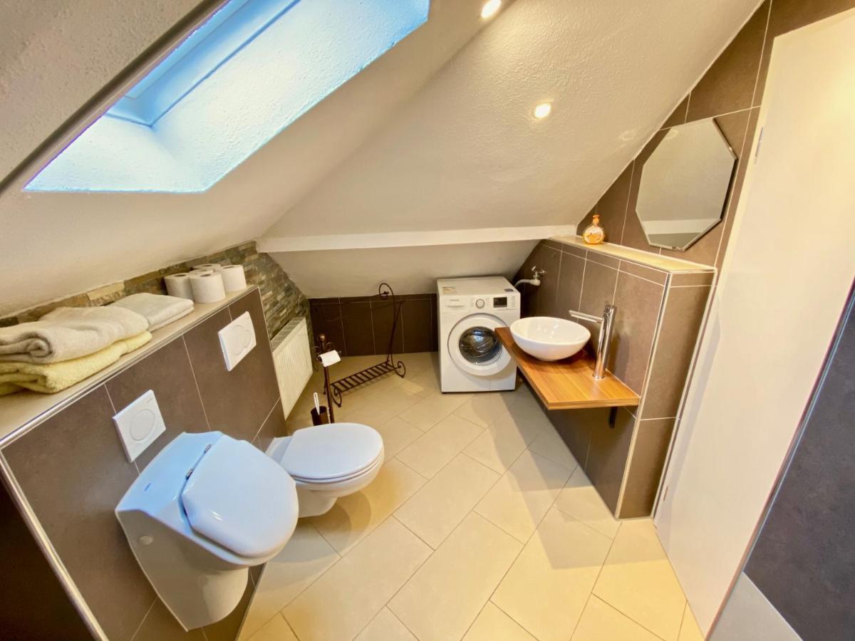 Apartamento Wohnen über den Dächern von Ravensburg, stadtnah, Kamin, Klima Exterior foto
